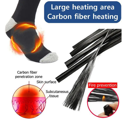 Vionna™ Electric Heated Socks – Anti-Cold Winter Sport Socks