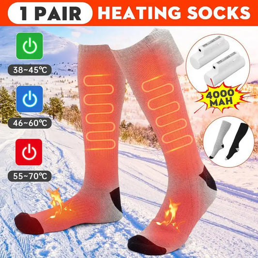 Vionna™ Electric Heated Socks – Anti-Cold Winter Sport Socks